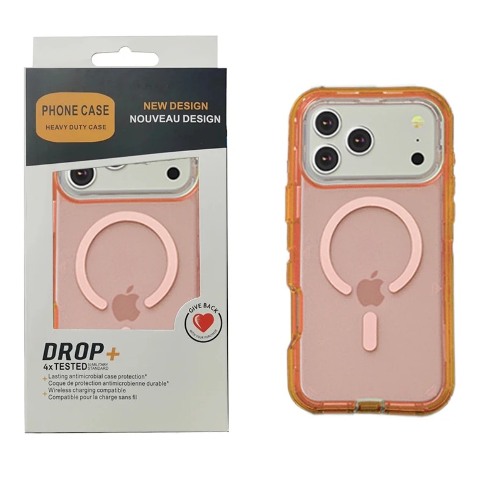 Rugged Armor Case - Hybrid Ott Armor Clear For Magsafe