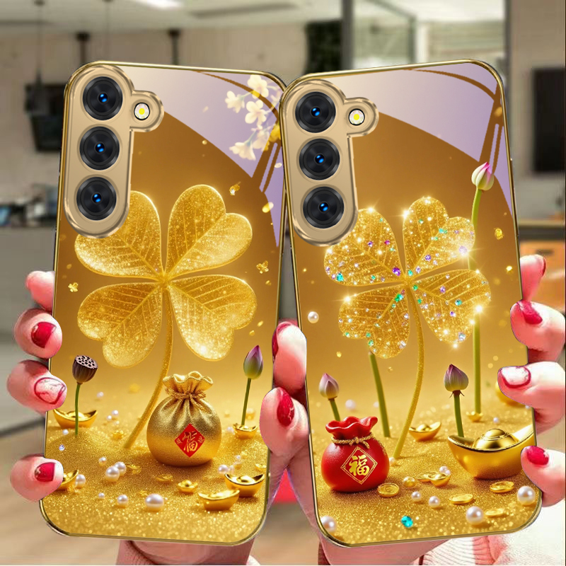 Phone Cases For Samsung S22 - A huge golden clover For Samsung