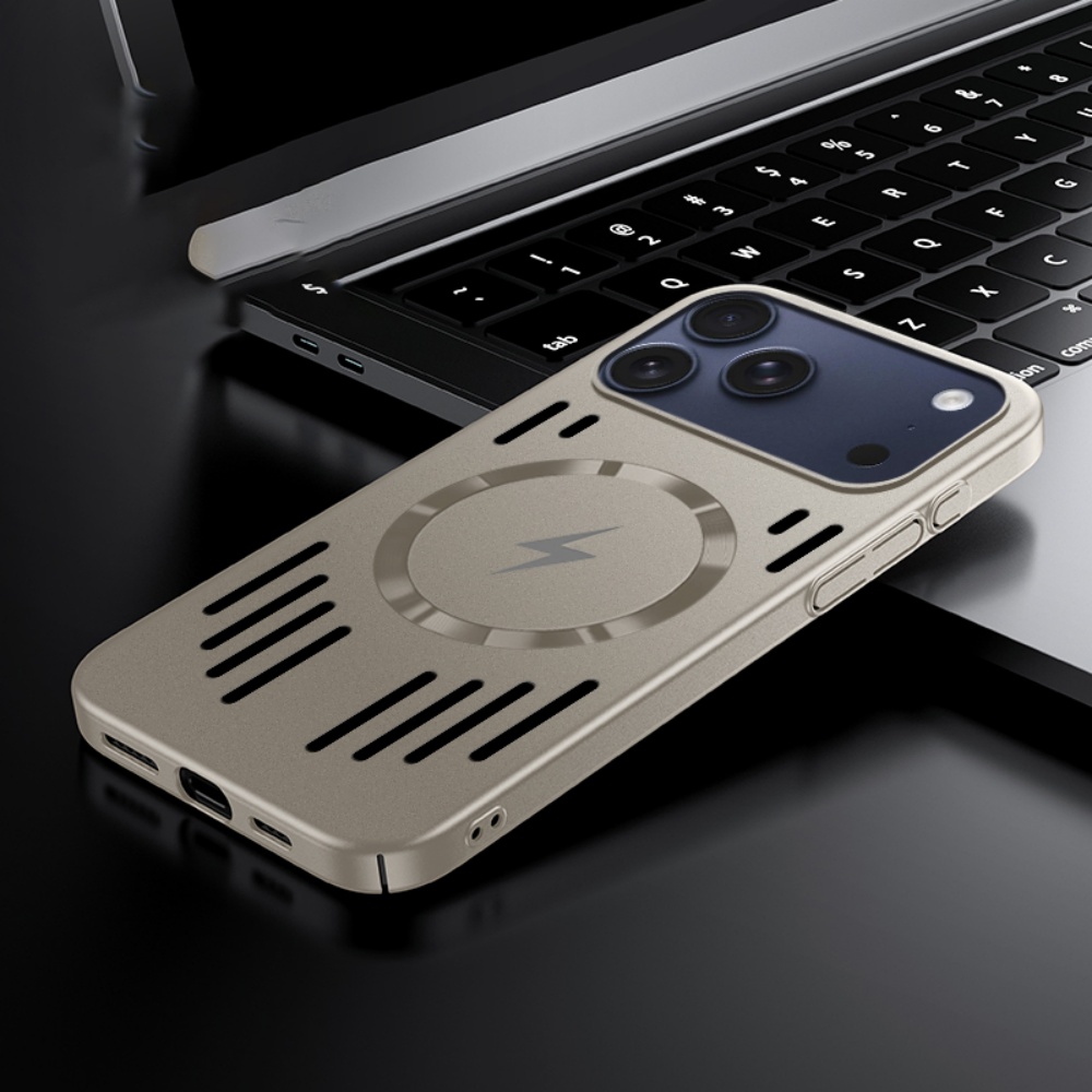 Heat Dissipation Case - Hard Metal Heat Dissipation Magnetic Phone