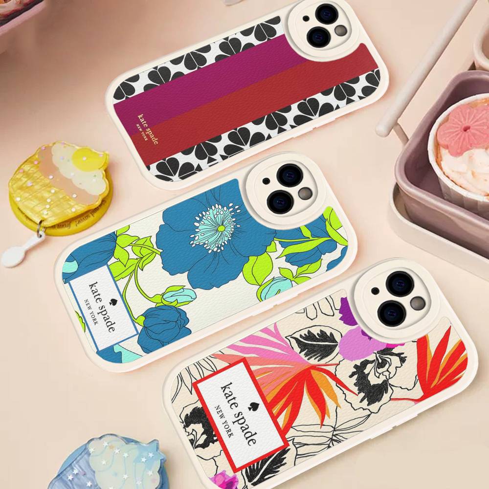 Phone Cases Kate Spade - K-Kate S-Spade Flower Phone Case For