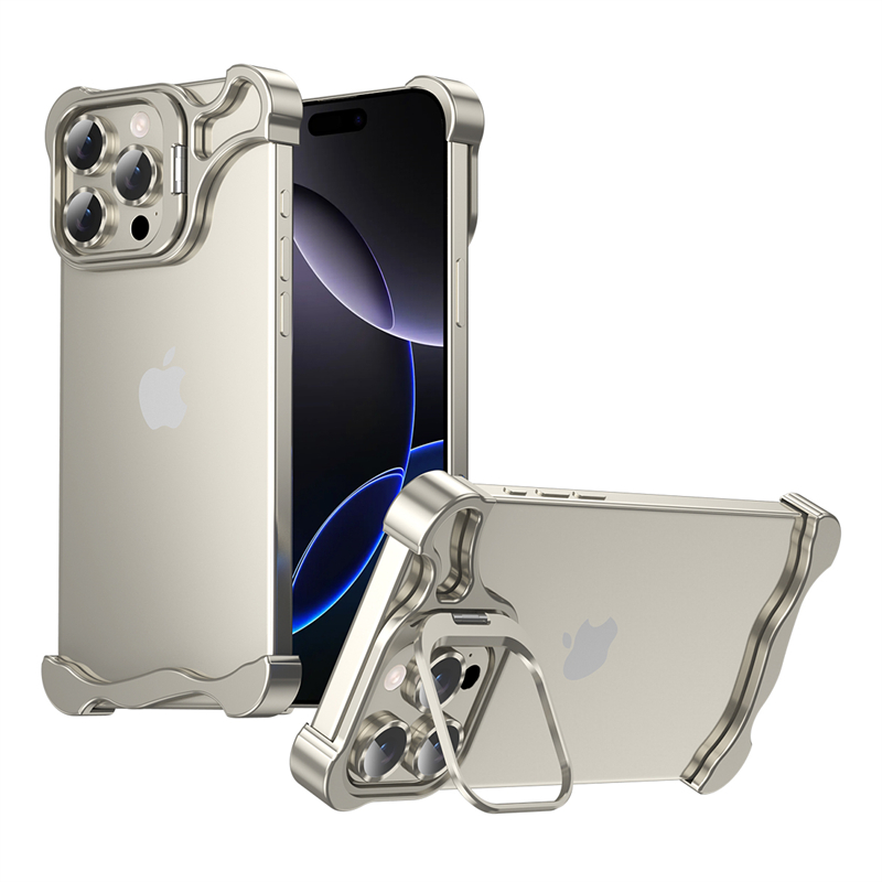 Heat Dissipation Case - Metal Frameless Bumper Lens Holder Shockproof