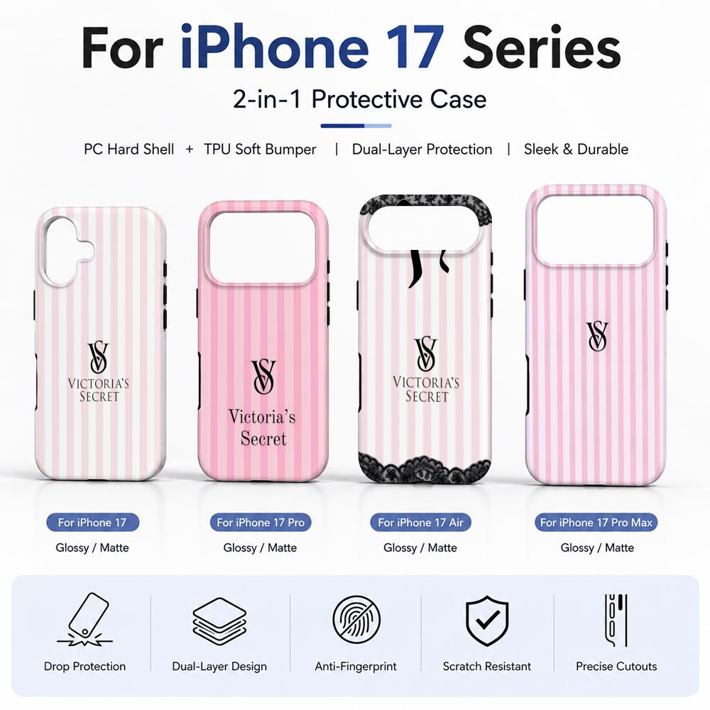 Phone Cases For Iphone 13 - Cool V-Victoria's Secret Phone Case Film
