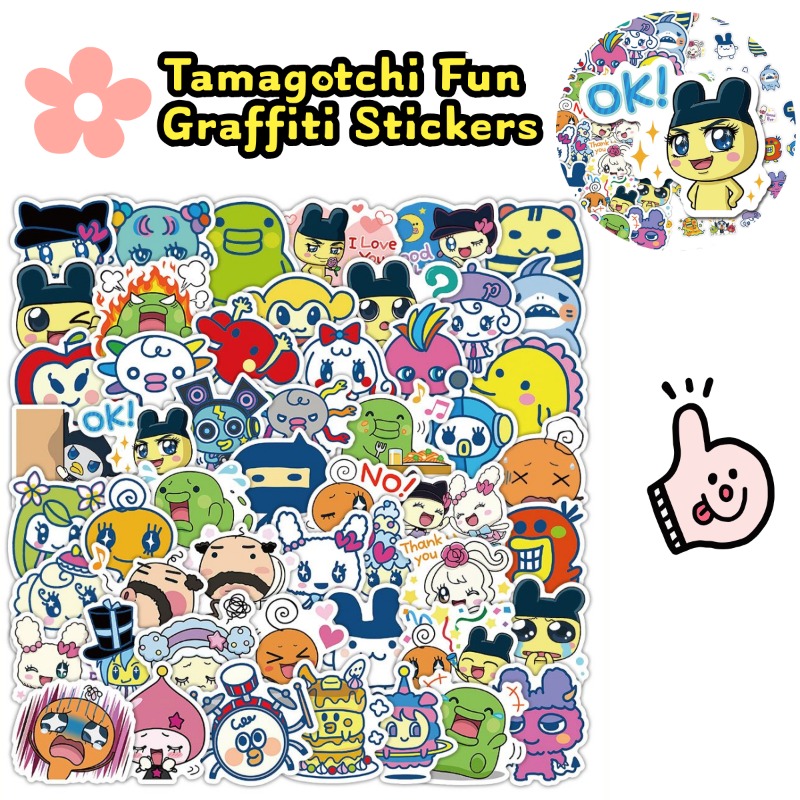 Phone Cases Japanese - Japanese Tamagotchi Stickers Electronic Pet Mametchi