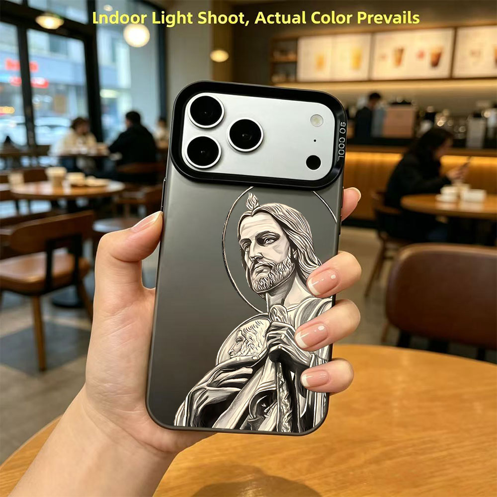 Phone Cases For Iphone 13 - San Judas Tadeo Pattern Design Phone