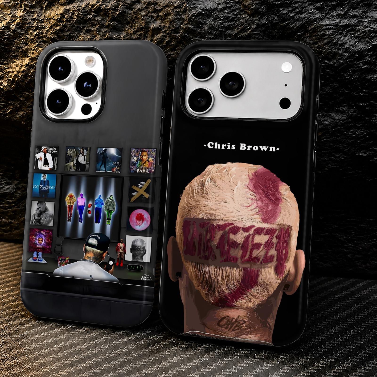 Phone Cases For Iphone 13 - Rap C-Chris B-Brown Phone Case For