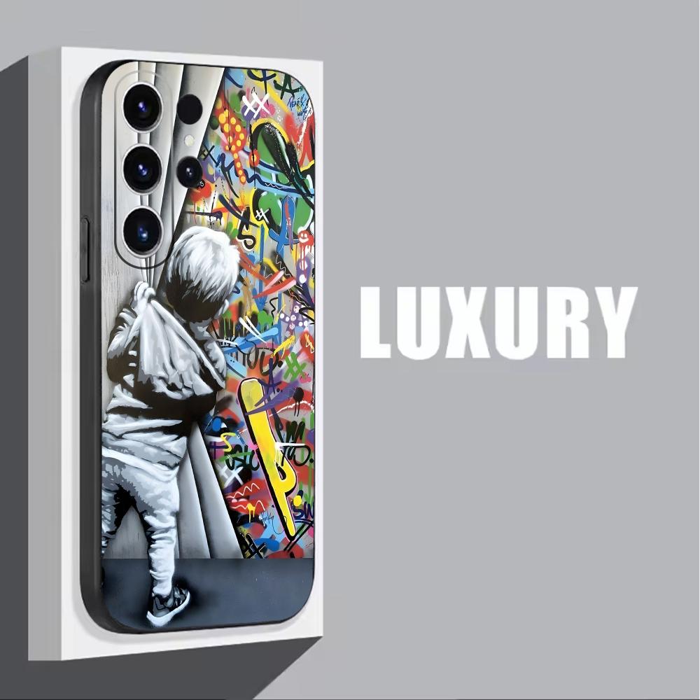 Banksy Graffiti Art  Phone Cas - đánh giá và giá Phone Cases For Samsung S22