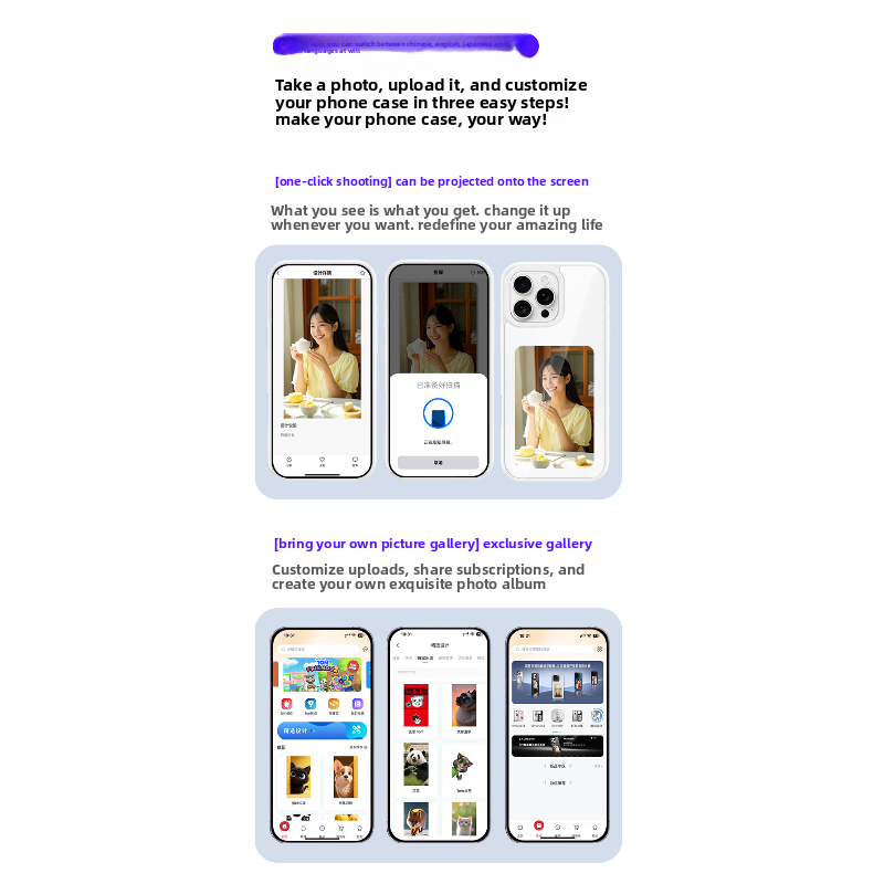 NFC Ink Display phone Case For - đánh giá và giá Phone Cases Diy