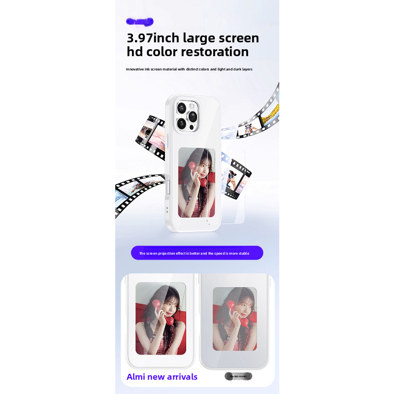 NFC Ink Display phone Case For - đánh giá và giá Phone Cases Diy
