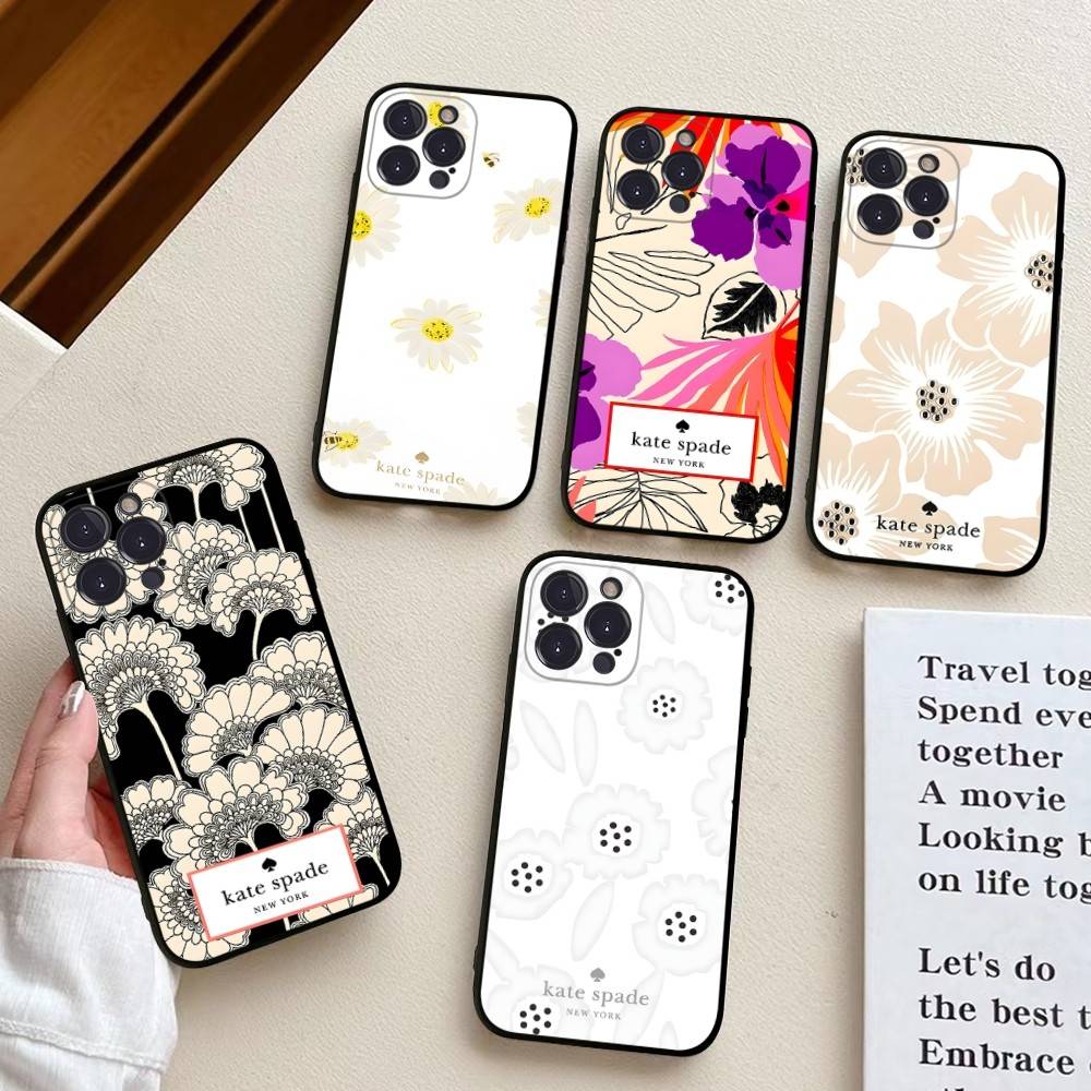 K-Kate S-Spade Black Soft Phon - đánh giá và giá Phone Cases Kate Spade