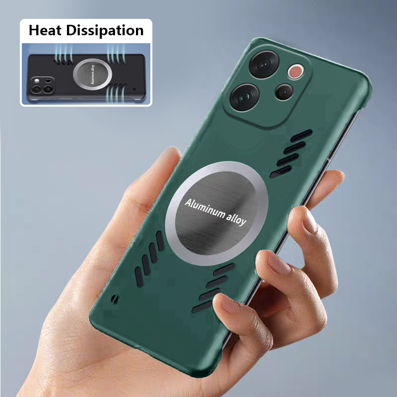 Biruiqu For VIVO V70 Bezel-les - đánh giá và giá Heat Dissipation Case