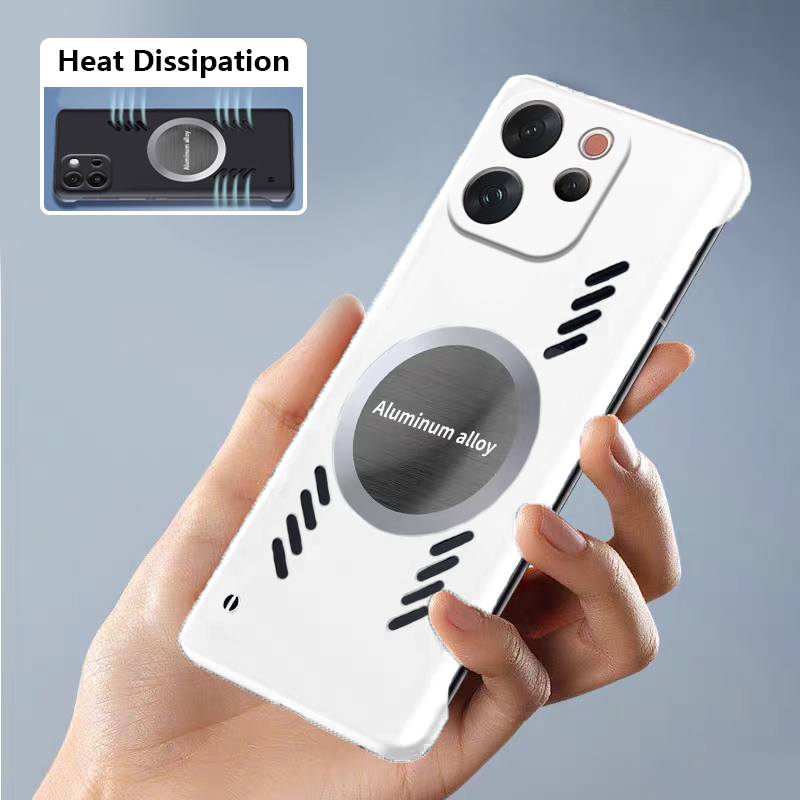 Biruiqu For VIVO V70 Bezel-les - đánh giá và giá Heat Dissipation Case