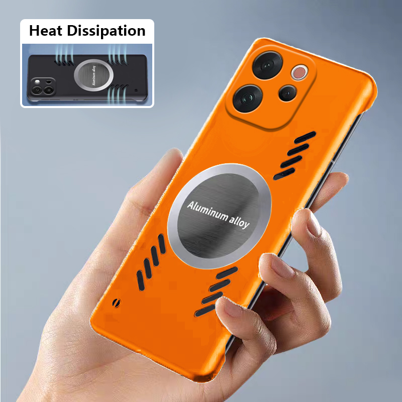 Biruiqu For VIVO V70 Bezel-les - đánh giá và giá Heat Dissipation Case