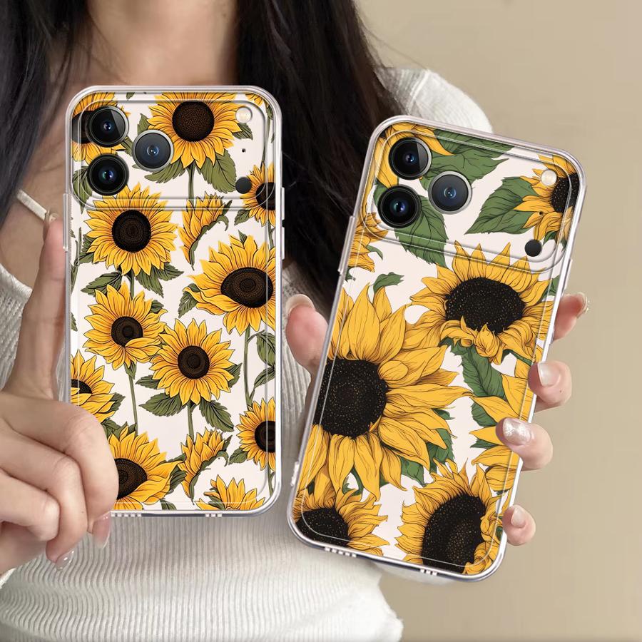Cute Sunflower Pattern Case fo - đánh giá và giá Phone Cases For Iphone 13