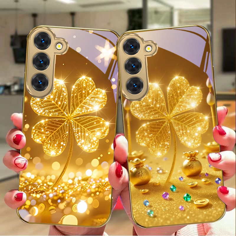 A huge golden clover For Samsu - đánh giá và giá Phone Cases For Samsung S22