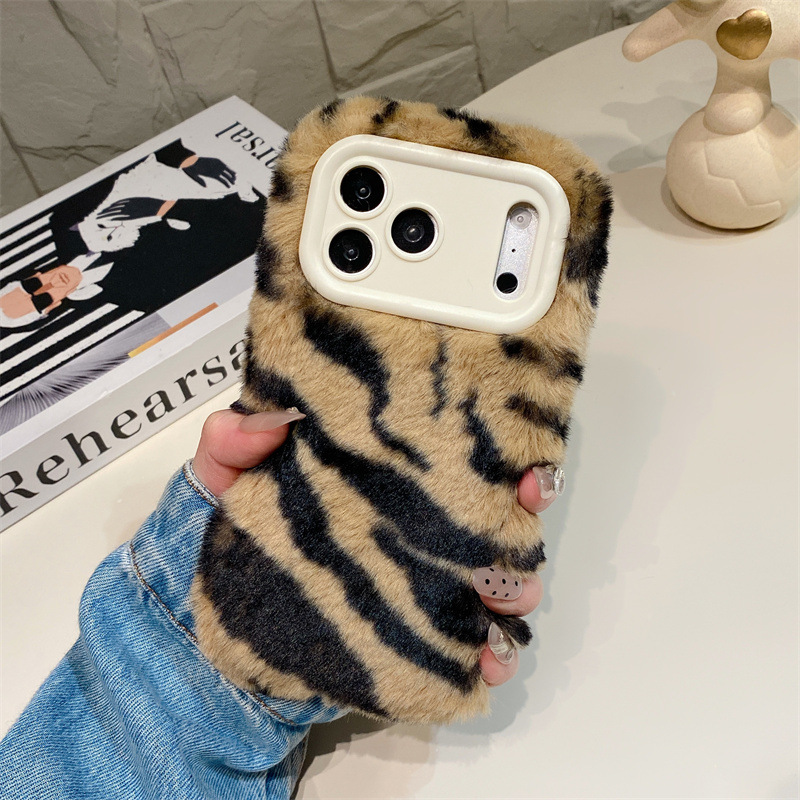 Luxury Zebra Pattern Fluffy Pl - đánh giá và giá Phone Cases For Iphone 13