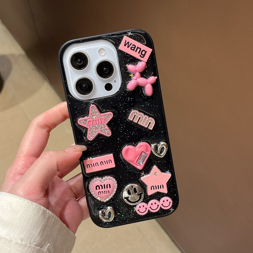 Cute 3D Love Heart Y2K Star Sp - đánh giá và giá Phone Cases Dior