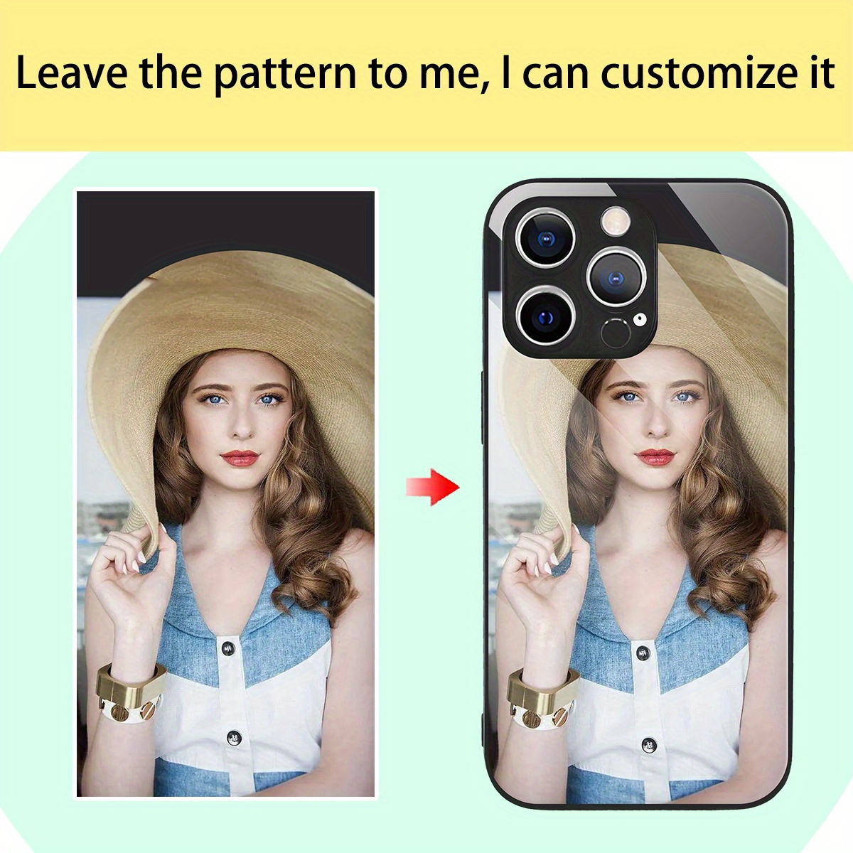 Custom Photo Mirror Glass Case - đánh giá và giá Phone Cases Diy
