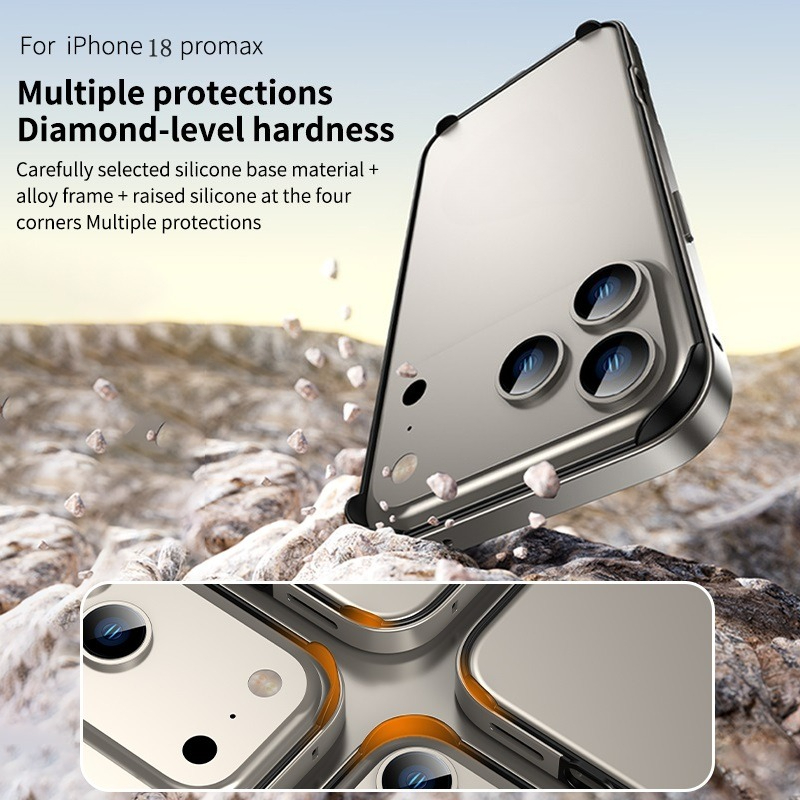 Hybrid Silicone Frame Aluminum - đánh giá và giá Heat Dissipation Case