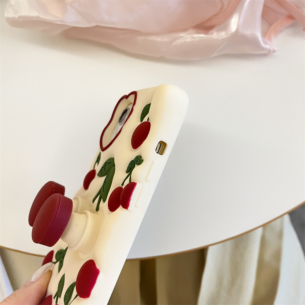 Funny Cartoon 3D Cherry Kickst - đánh giá và giá Phone Cases Dior