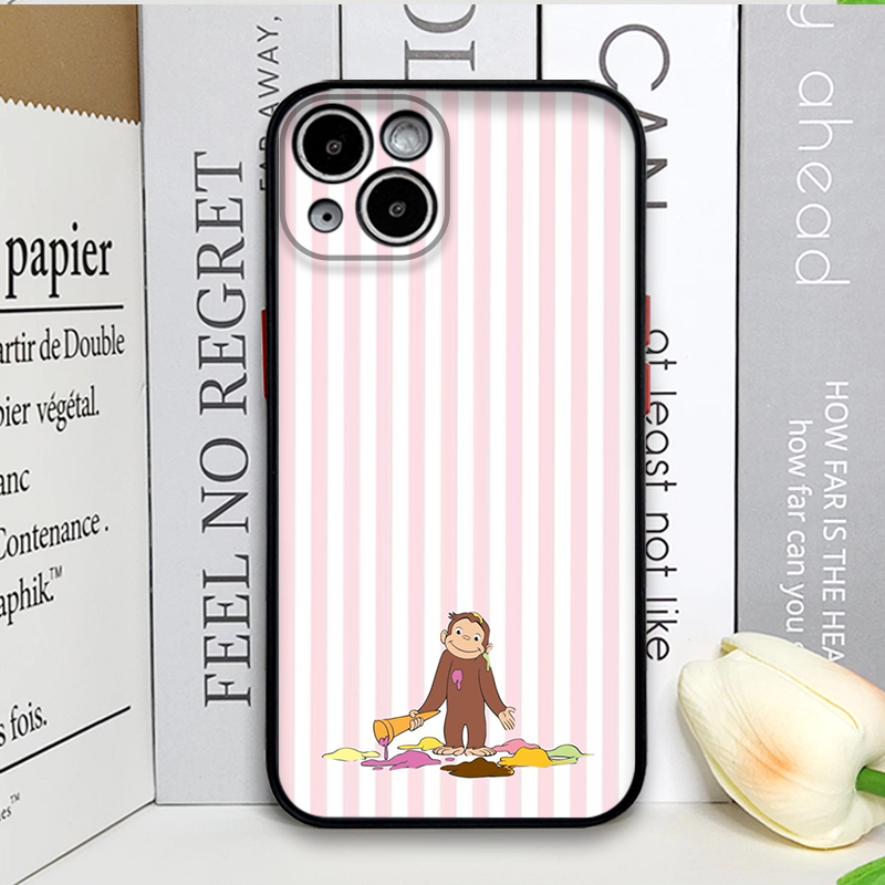 Cartoon Striped Monkey Holding - đánh giá và giá Phone Cases For Iphone 13